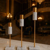 Luxury 3pcs Marble Candle Holders – Elegant Home Decor - Clarify.pk