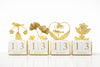 Golden Bloom Perpetual Calendar – Artisanal Tabletop Series (each) ZZ