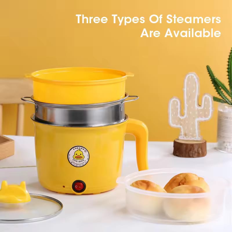 Mini Electric Hot Pot 1.8L – Non-Stick Cooker