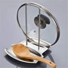 Stainless Steel Pan & Pot Lid Rest Stand | Kitchen Organizer