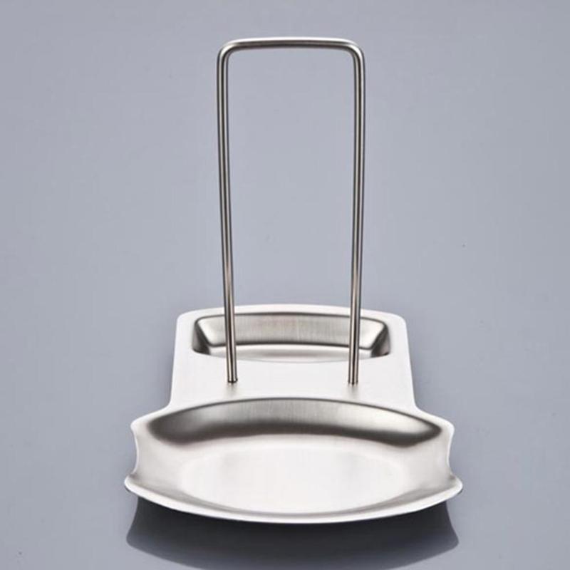 Stainless Steel Pan & Pot Lid Rest Stand | Kitchen Organizer