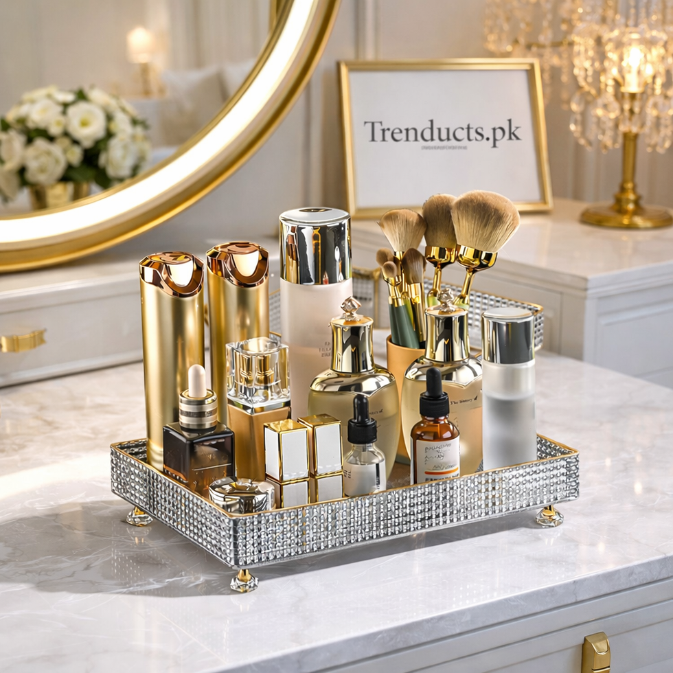 Imperial Vanity & Perfume Tray – Multi-Purpose Luxury Organizer
