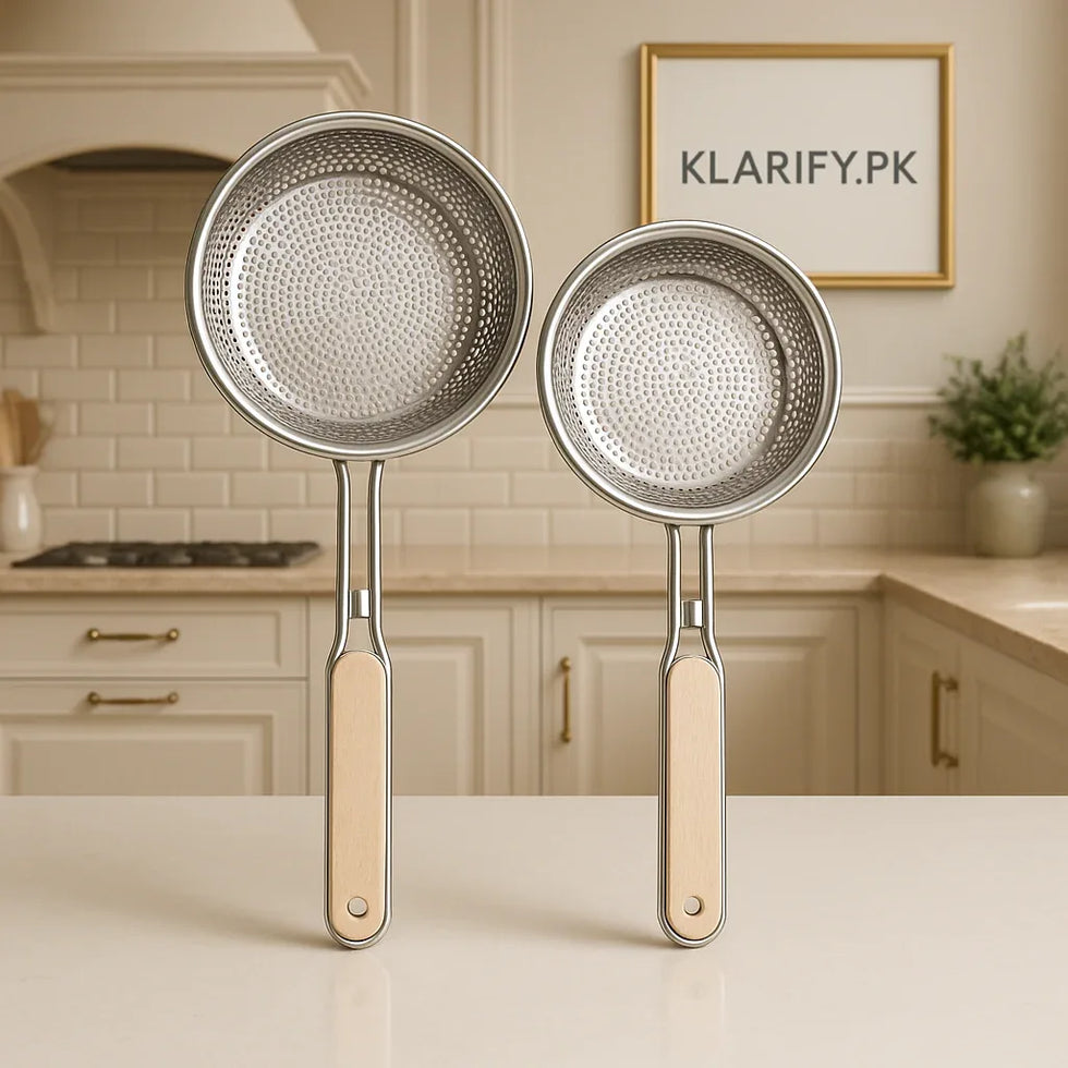 Stainless Steel Juice & Milk Strainer – Good Quality - Clarify.pk
