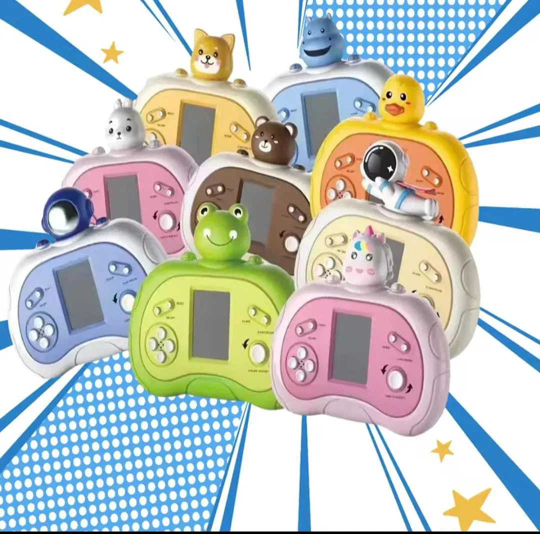 Classic Square Handheld Game Console – Cell Operated - Clarify.pk