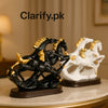 Premium Running Horses Fiber Decoration – Golden Mane Edition - Clarify.pk