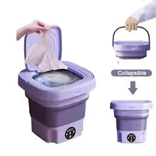 Folding Washing Machine - Mini, Compact & Quiet