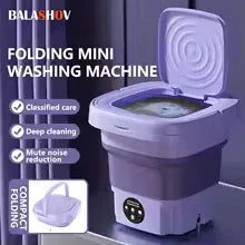 Folding Washing Machine - Mini, Compact & Quiet - Clarify.pk