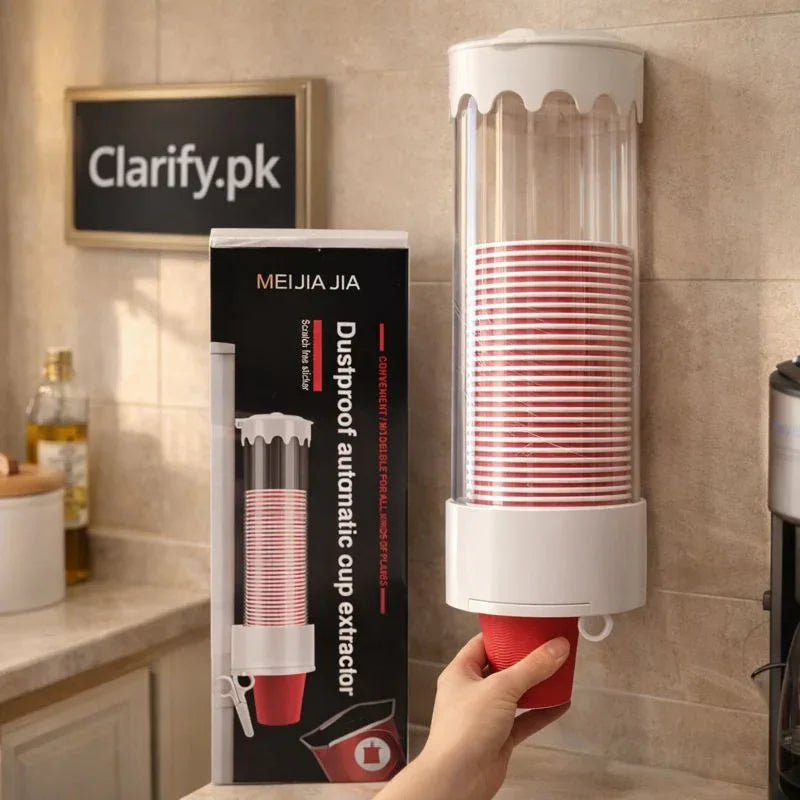 Large Disposable Cup Dispenser - Clarify.pk