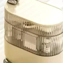 360 Degree Jewelry Organizer - Rotating Storage Box - Clarify.pk