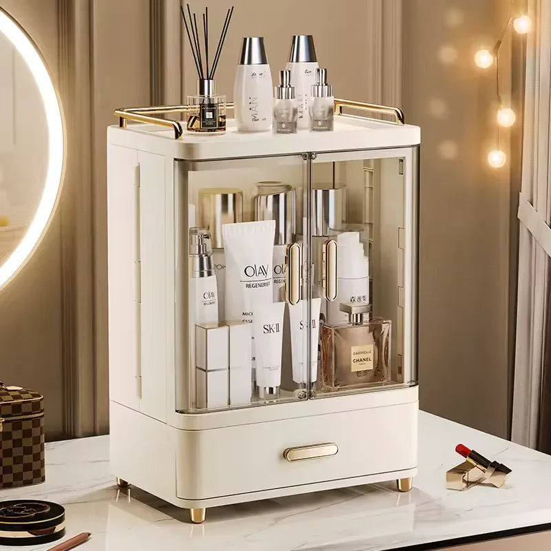 Cosmetic Storage Box with Drawers – Elegant Organizer
