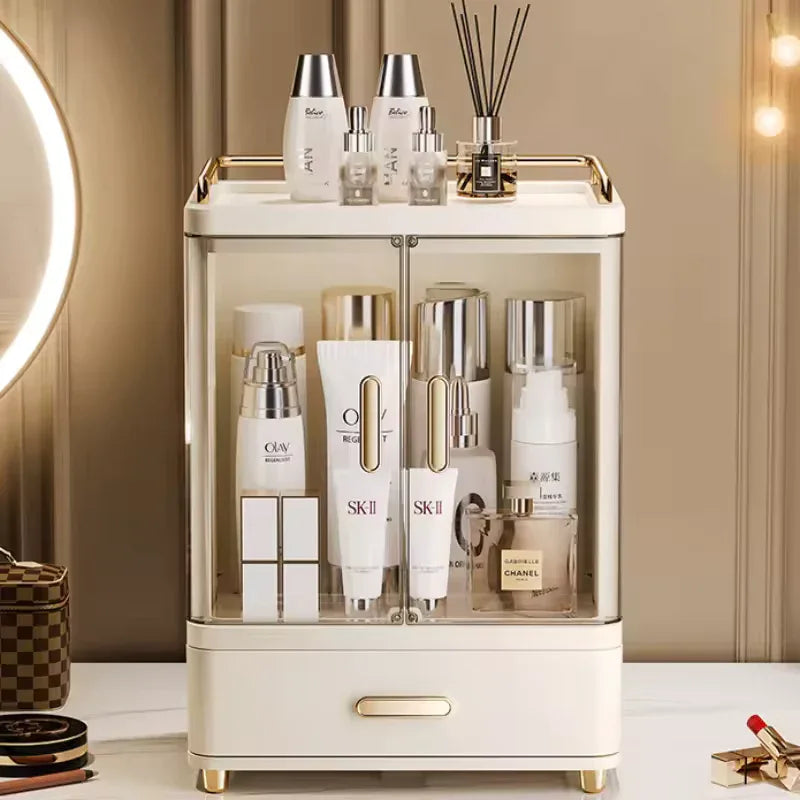 Cosmetic Storage Box with Drawers – Elegant Organizer