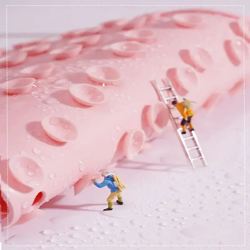 Silicone Foot Scrubber Pad with Massage & Anti-Slip - Clarify.pk