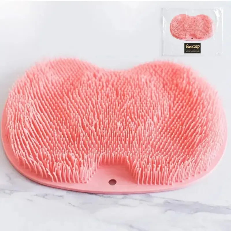 Silicone Foot Scrubber Pad with Massage & Anti-Slip