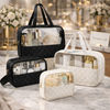 3-Piece High-Visibility Travel & Essentials Pouch Set