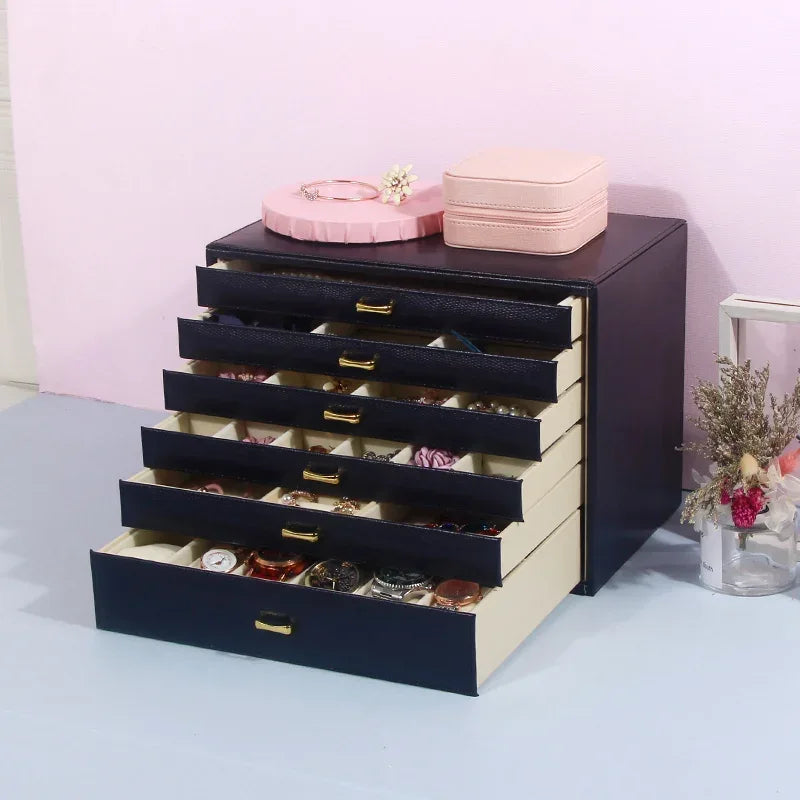 5 Layer Fashion Jewelry Storage Box - Clarify.pk