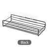 Black Bathroom Shelf Organizer - Wall Mount