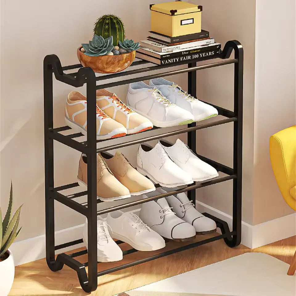 4 Layer Shoe Rack - Durable Shoe Hanger - Clarify.pk
