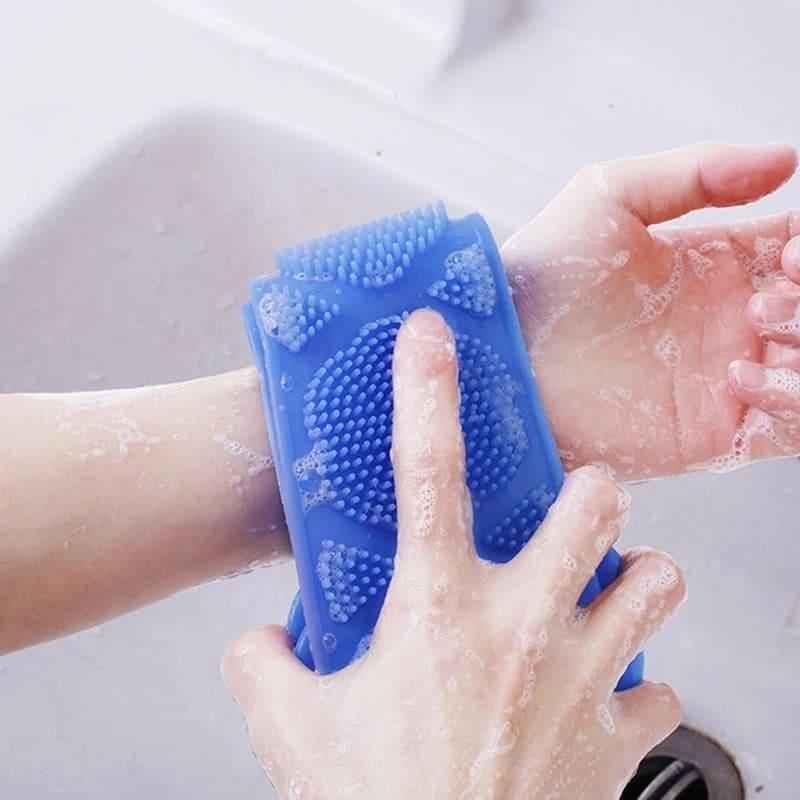 Silicone Body Scrubber for Deep Cleansing - Clarify.pk