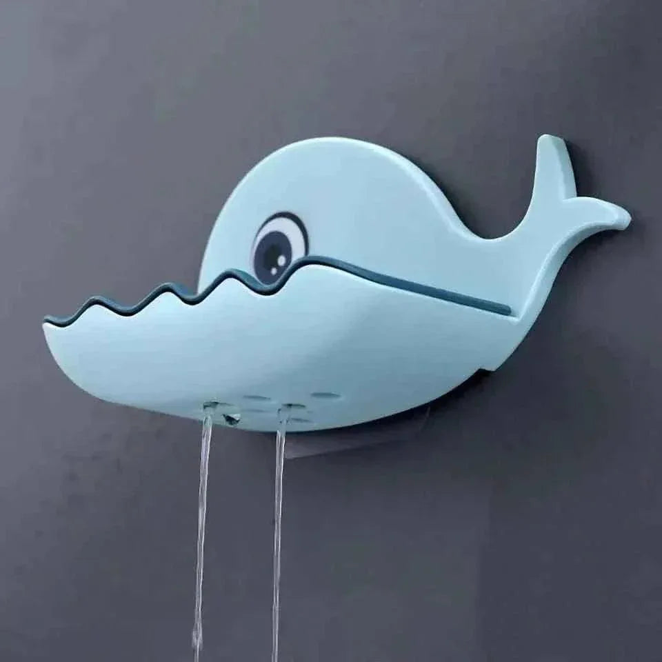 Wall Mounted Fish Soap Dish Cute Bathroom Holder - Clarify.pk