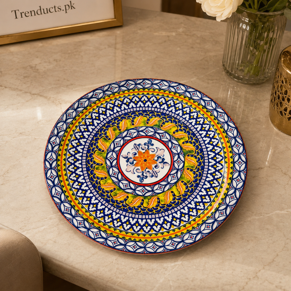 Premium 10.5-Inch Bohemian Dinner Plate