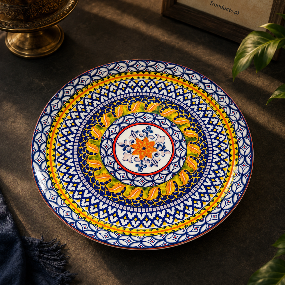 Premium 10.5-Inch Bohemian Dinner Plate