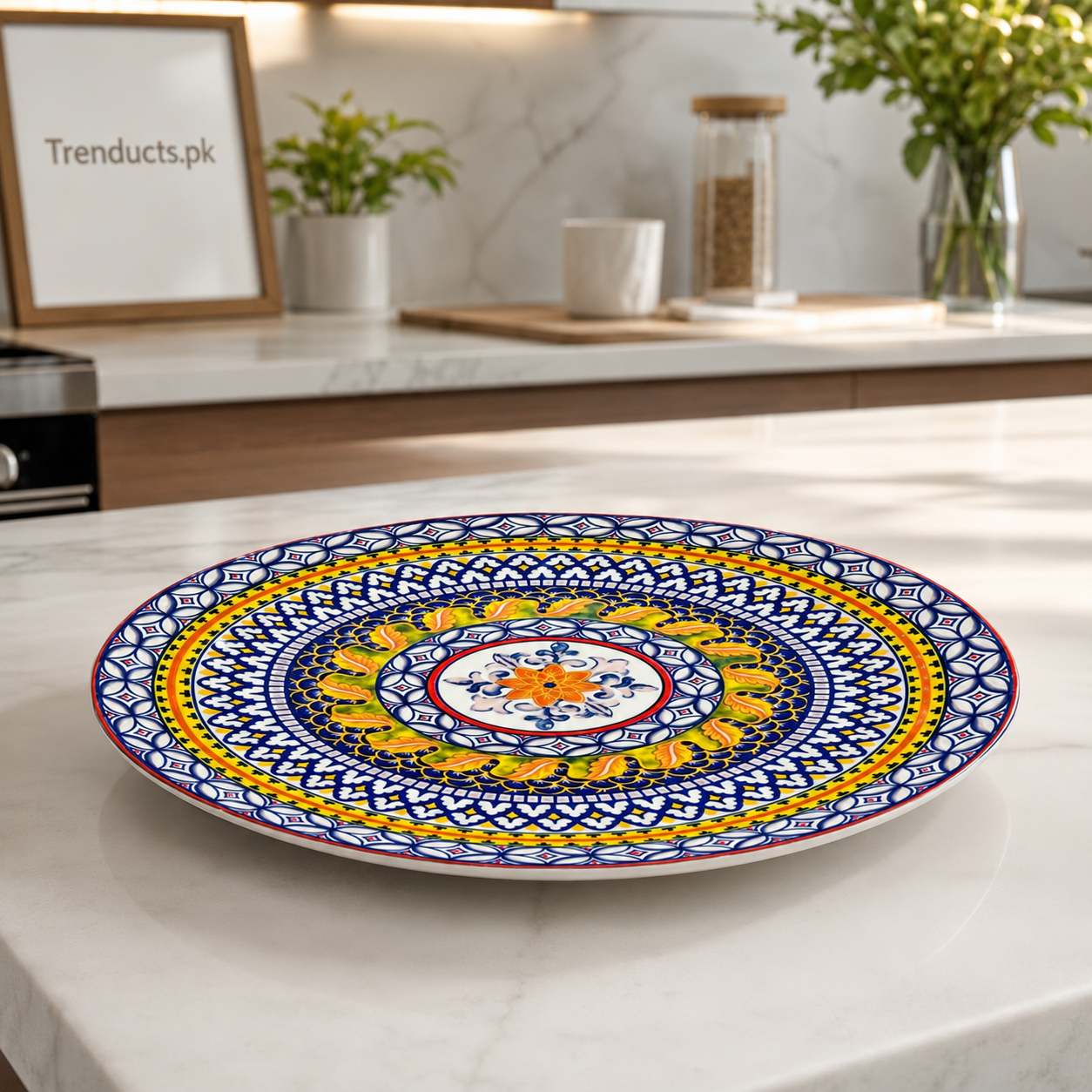 Premium 10.5-Inch Bohemian Dinner Plate