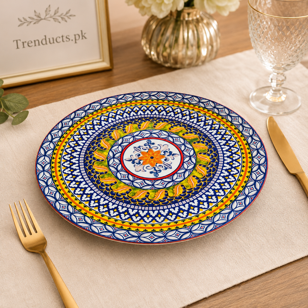 Premium 10.5-Inch Bohemian Dinner Plate