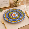 Premium 10.5-Inch Bohemian Dinner Plate