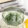 Luxury Hexagon Dry Fruit Box with Golden Lid