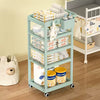 Large Capacity Storage Trolley with Wheels - Clarify.pk