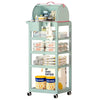 Large Capacity Storage Trolley with Wheels - Clarify.pk