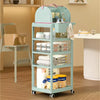 Large Capacity Storage Trolley with Wheels - Clarify.pk