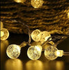20 PCS Bubble Ball LED String Lights - Warm Glow Decor - Clarify.pk