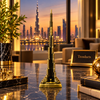 Burj Khalifa Metal Showpiece