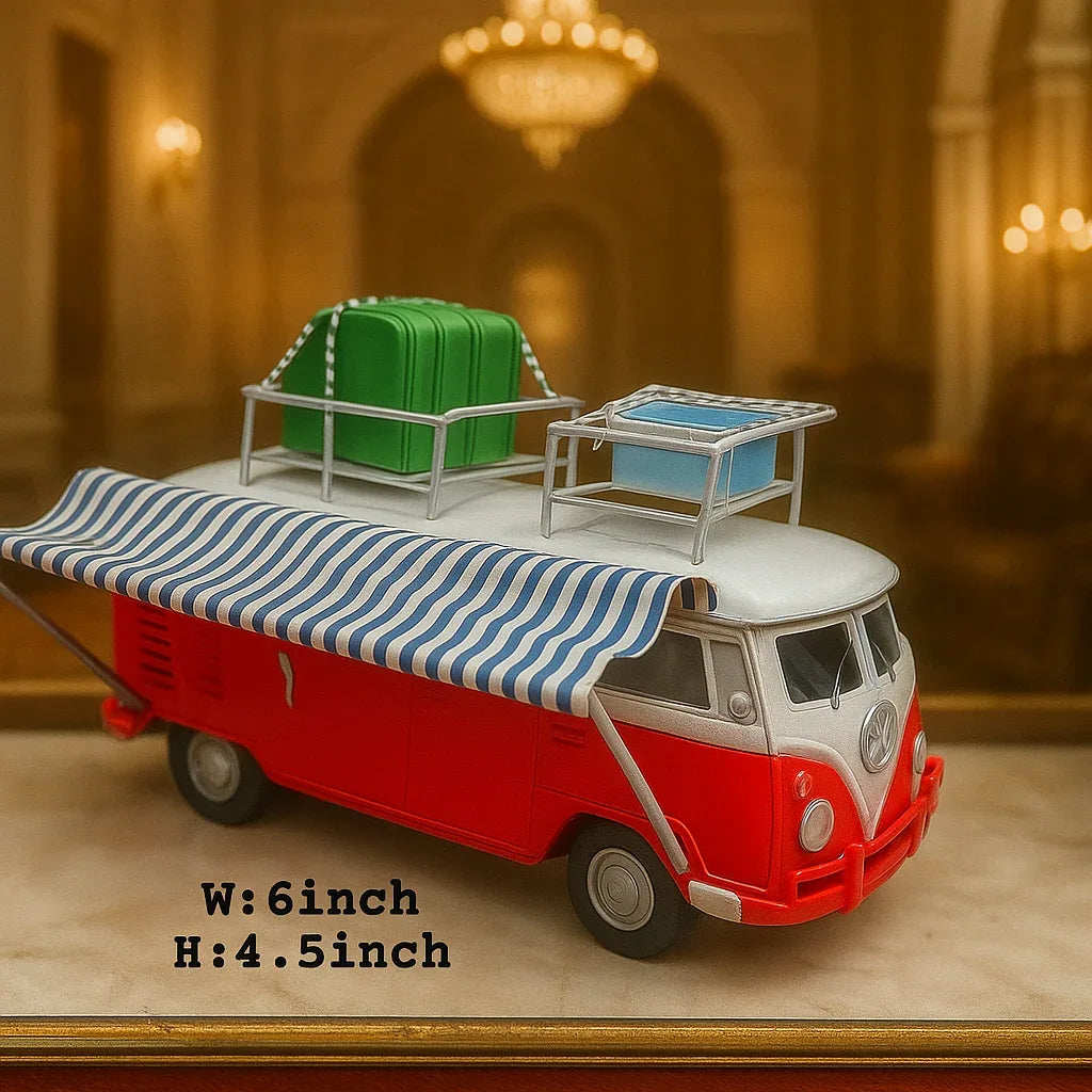 Metal Bus Model Showpiece – Vintage Decorative Art - Clarify.pk