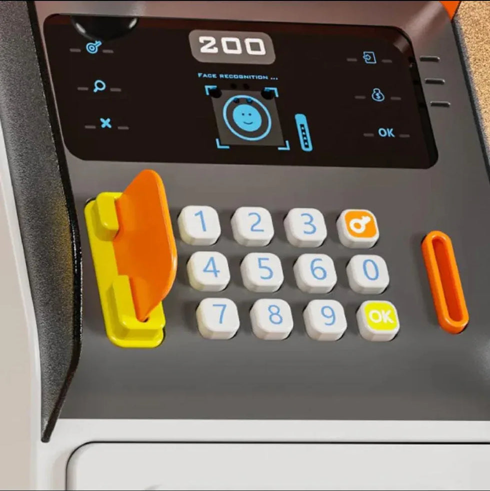 Big Toy Money Bank – Fully Functional Kids Savings Box - Clarify.pk