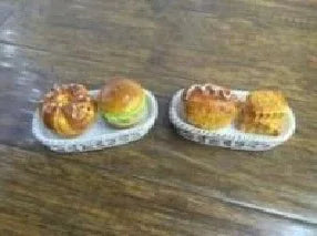 Food Shape Ceramic Salt & Pepper Jar Set with Tray (each set) - Clarify.pk