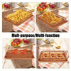 Stainless Steel Fry Basket Rack & Mesh Grilling Pan