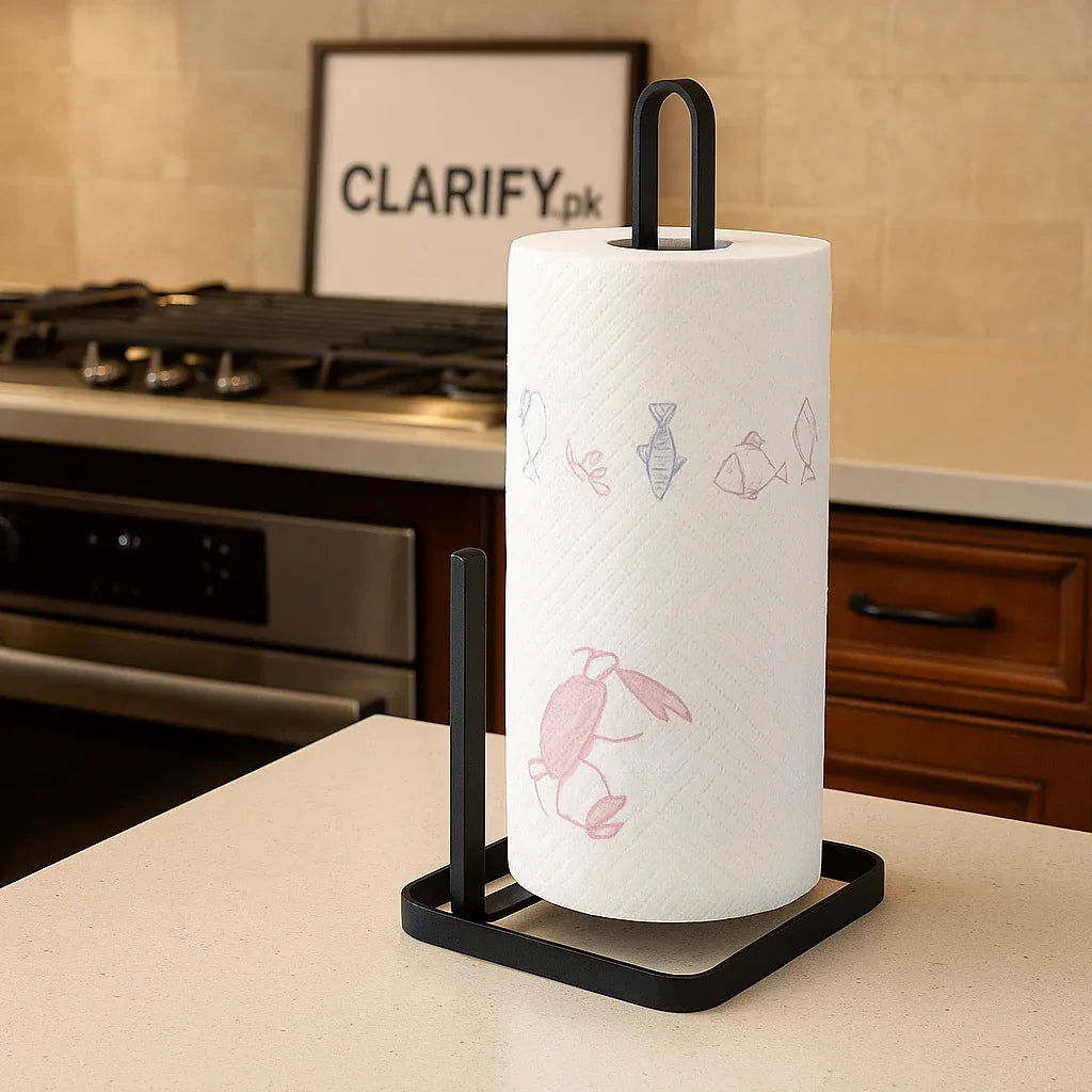 Metal Tissue Holder – Elegant Tabletop Tissue Box - Clarify.pk