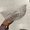 Acrylic Fruit Bowl – Transparent Modern Design - Clarify.pk