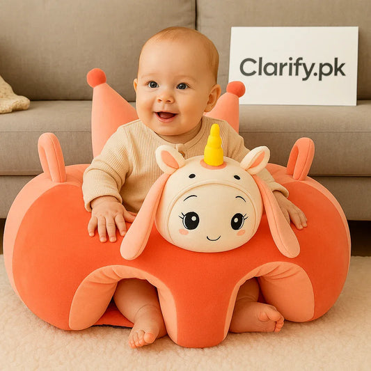 Premium Baby Support Sofa Seater – Unicorn Edition - Clarify.pk