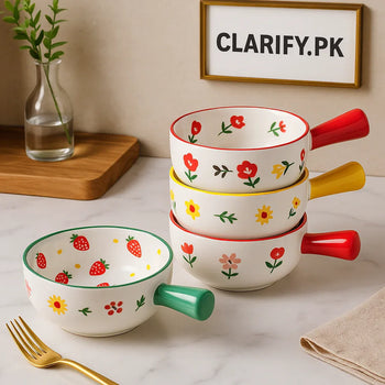 Premium Ceramic Bowl – Durable Dining Bowl with Box Packing - Clarify.pk
