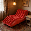 Ergonomic Air Sofa Lounger – Foldable Inflatable Couch