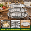 Stainless Steel Multifunctional Steamer Rack & Stand