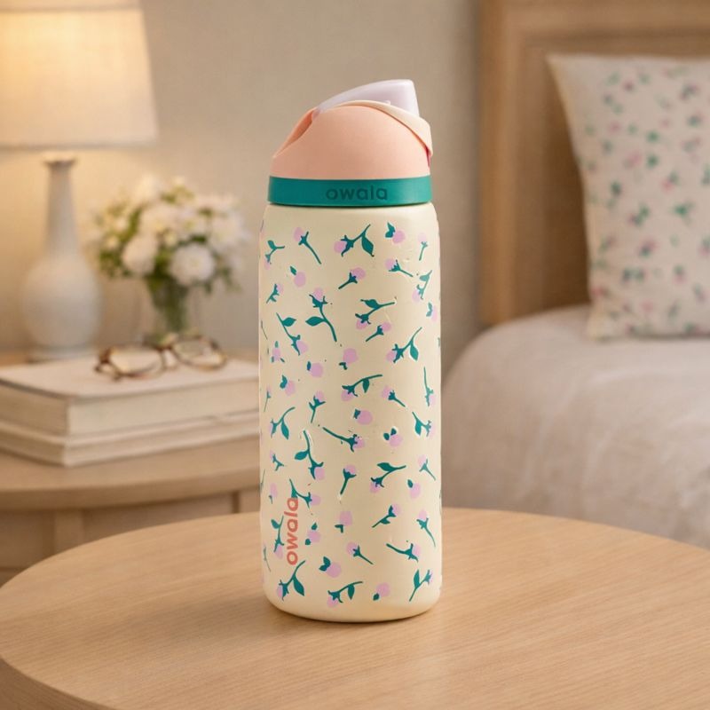 Owala UO Exclusive 32oz FreeSip® – "Tea Time" Bow Edition MJ