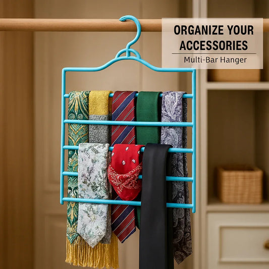 Multi-Bar Accessory Organizer Hanger - Clarify.pk