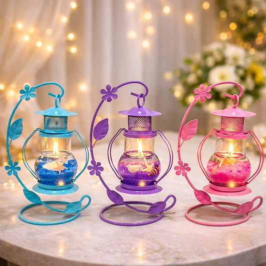 Metal Original Wax Lantern – Decorative Candle Light (each) ZZ