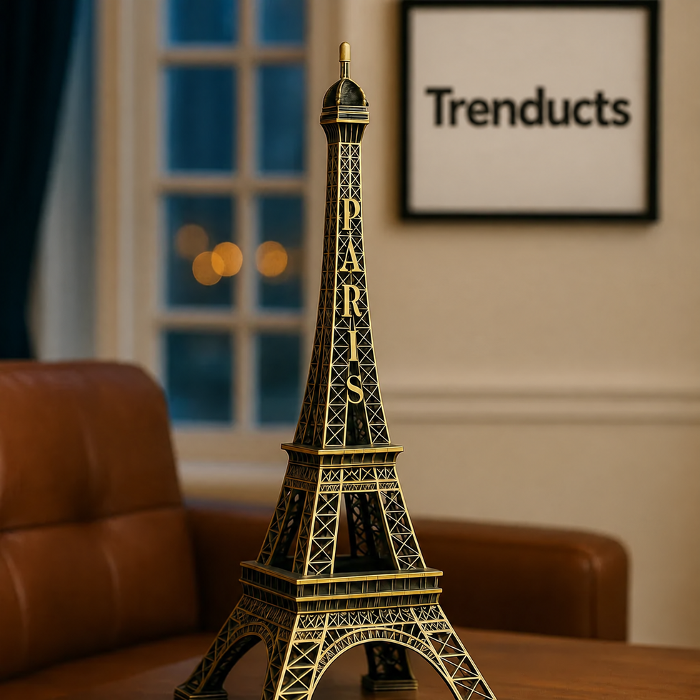 Metal Eiffel Tower Showpiece – Paris Decoration