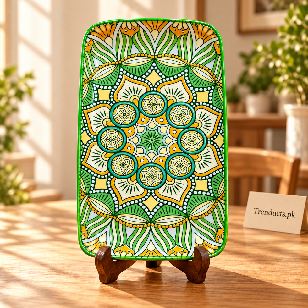 Luxury Rectangular Ceramic Serving Platter