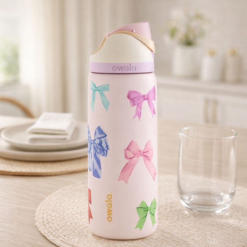 Owala UO Exclusive 32oz FreeSip® – "Bows" Limited Edition MJ